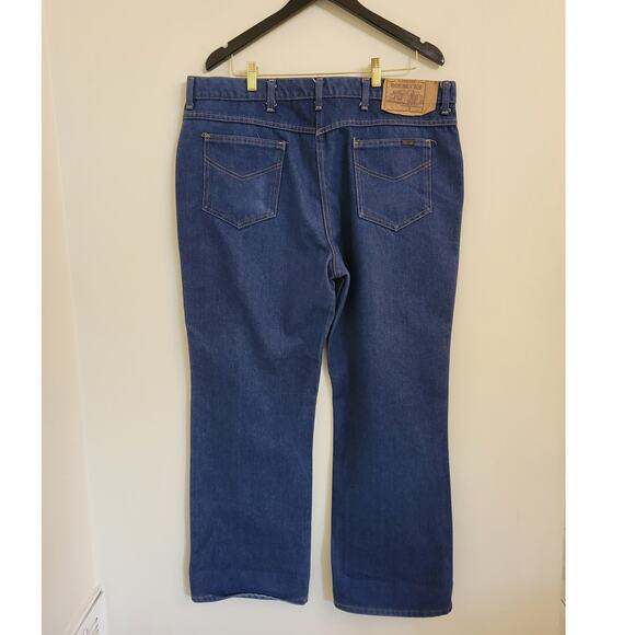 Vintage 1970's Sears Roebucks Men's Jeans W42 L 30 - Picture 2 of 7